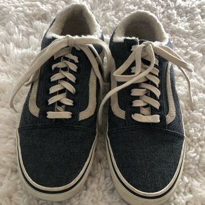 Madewell Sherpa VANS Size 9